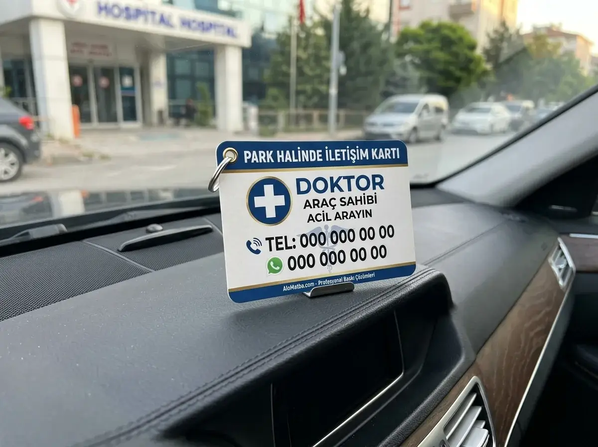 Araç Sahibi İletişim Kartı Baskı – Özel Ebatlı Kart Çözümleri